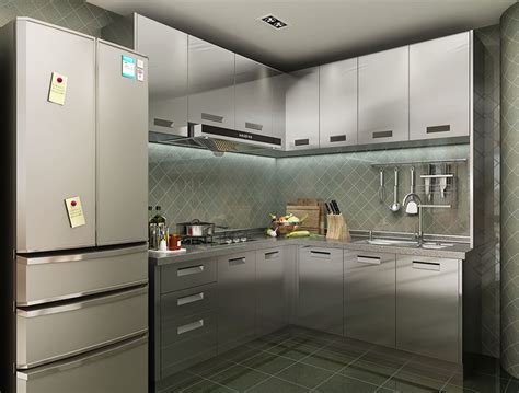 odm indoor stainless steel kitchen cabinets|oak stainless steel cabinets.